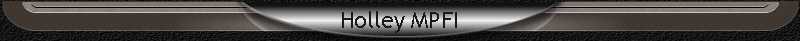 Holley MPFI